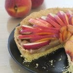 Tarte pêches-nectarines vegan sans gluten